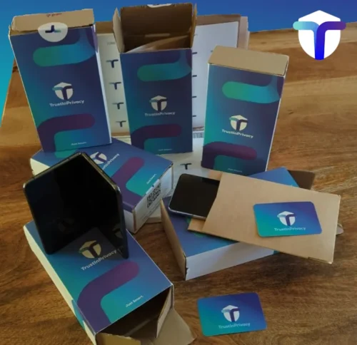 Privacy smartphone - Refurbished smartphone. TrustInSmartphone van TrustInPrivacy - goed voor mens en milieu.